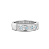 Beatrice Hand Engraved Band classajewellers