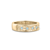 Beatrice Hand Engraved Band classajewellers