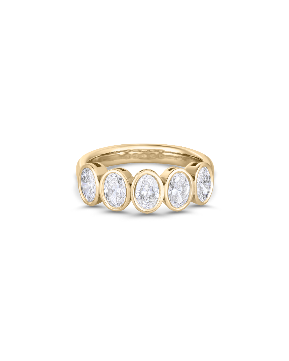 Arissa Oval Bezel Diamond Ring classajewellers