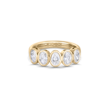 Arissa Oval Bezel Diamond Ring classajewellers