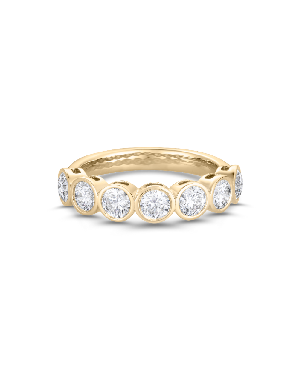 Arissa Round Bezel Diamond Ring classajewellers
