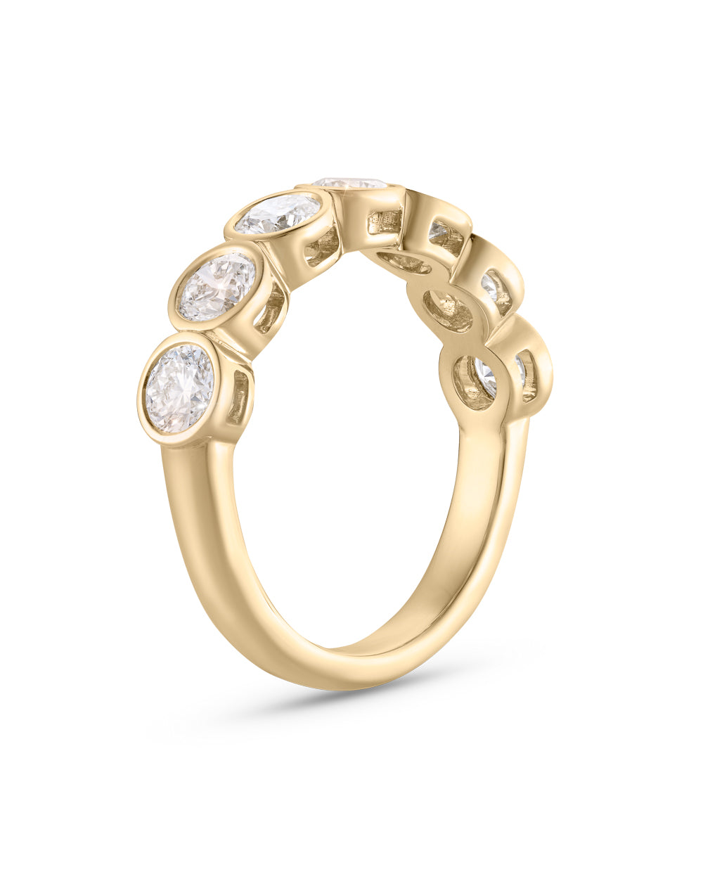 Arissa Round Bezel Diamond Ring classajewellers