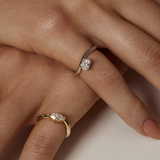 Astra Oval Pinky Ring