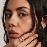 Astra Marquise Natural Diamond Pinky Ring