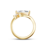 Ayla 1.10ct Eat West Marquise Diamond Ring