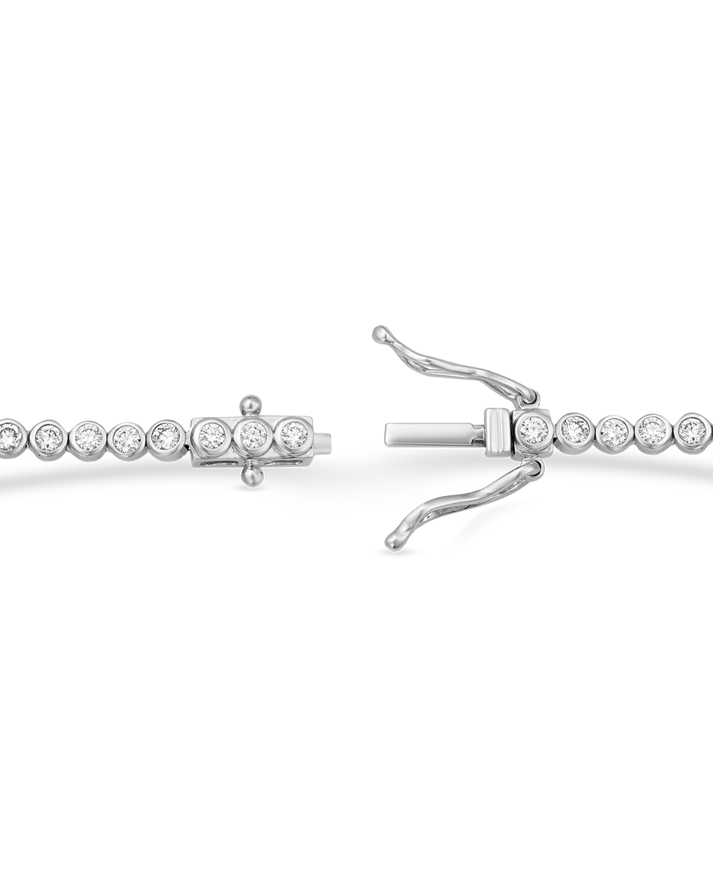 Bezel Tennis Bracelet classajewellers