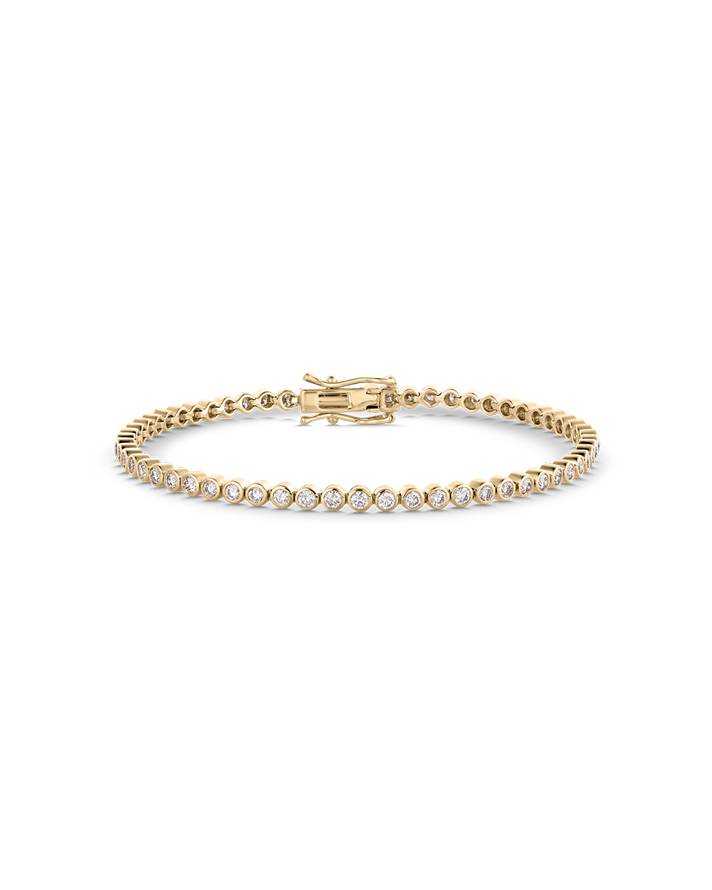 Bezel Tennis Bracelet classajewellers