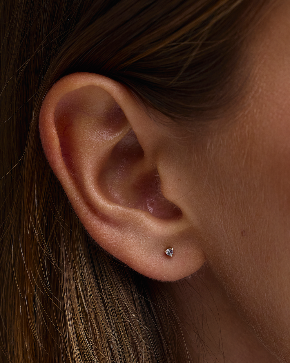 Petite Birthstone Studs classajewellers