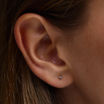 Petite Birthstone Studs classajewellers