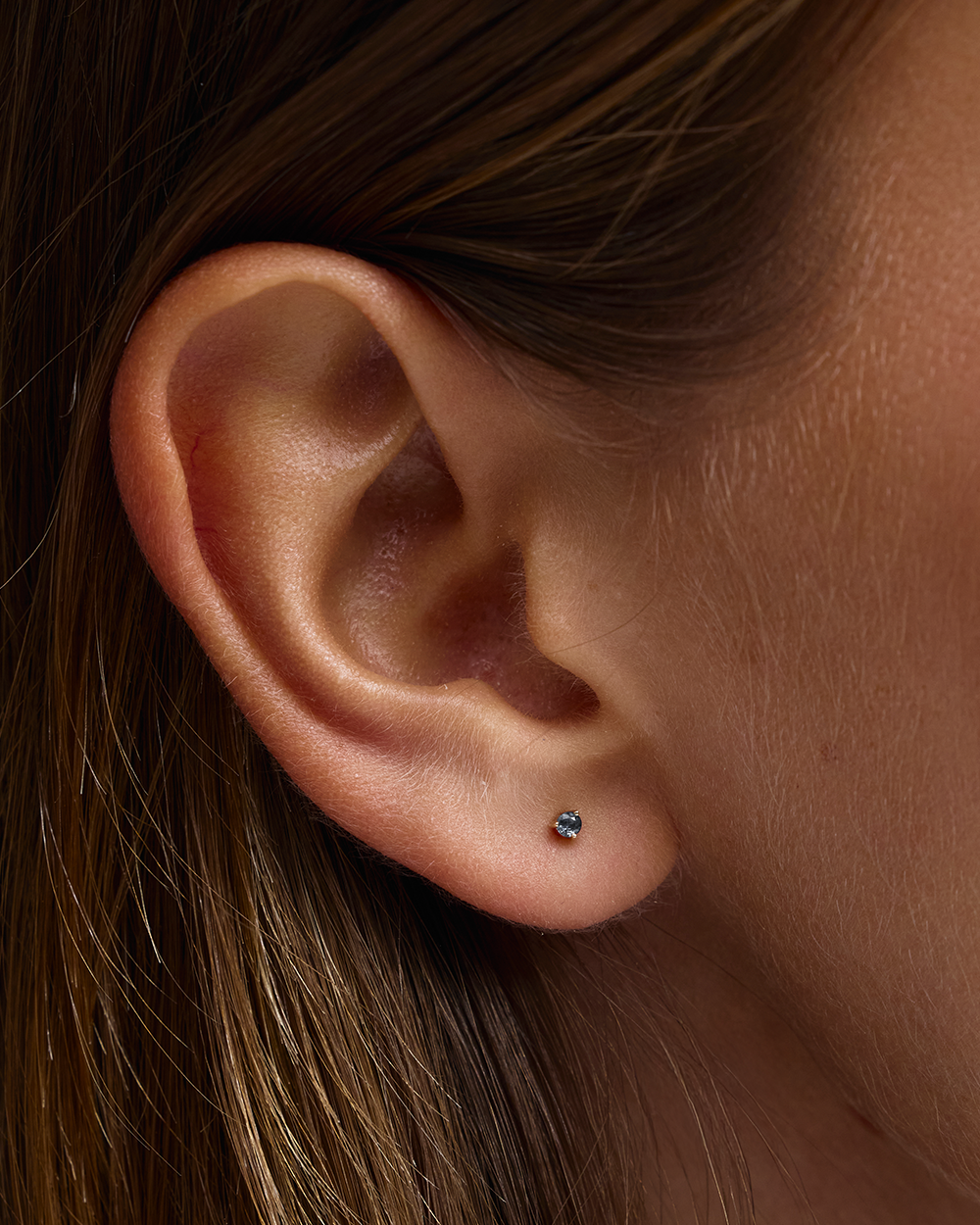 Petite Birthstone Studs classajewellers