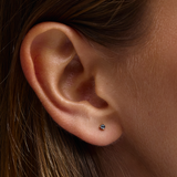 Petite Birthstone Studs classajewellers