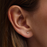 Petite Birthstone Studs classajewellers