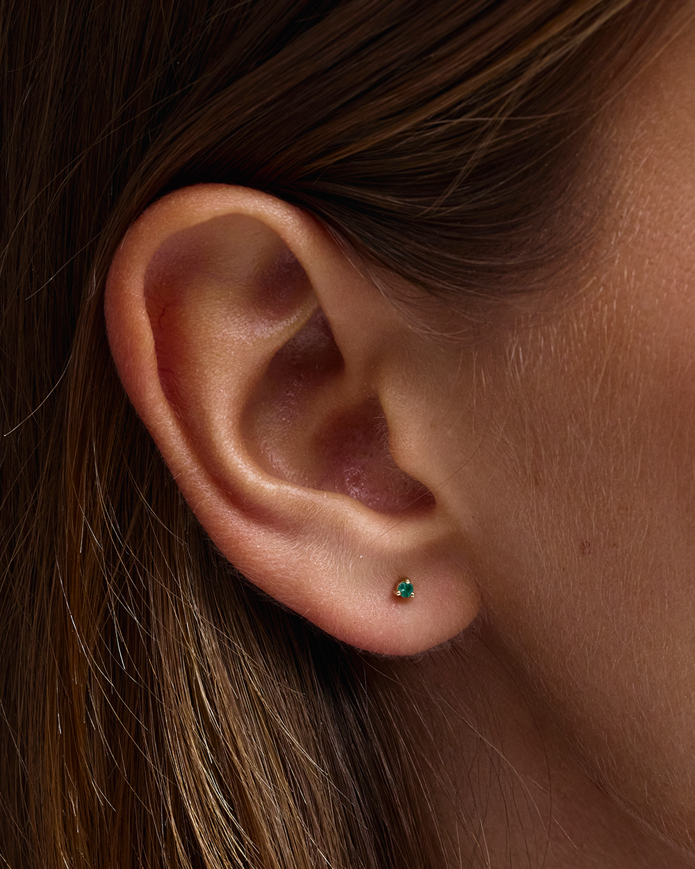 Petite Birthstone Studs classajewellers