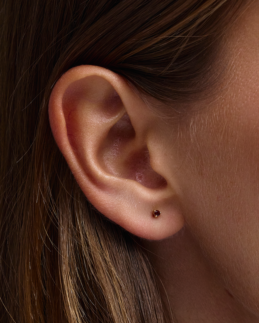 Petite Birthstone Studs classajewellers