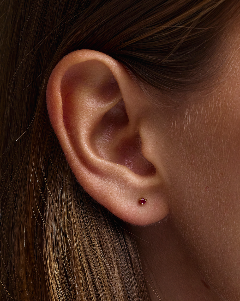 Petite Birthstone Studs classajewellers