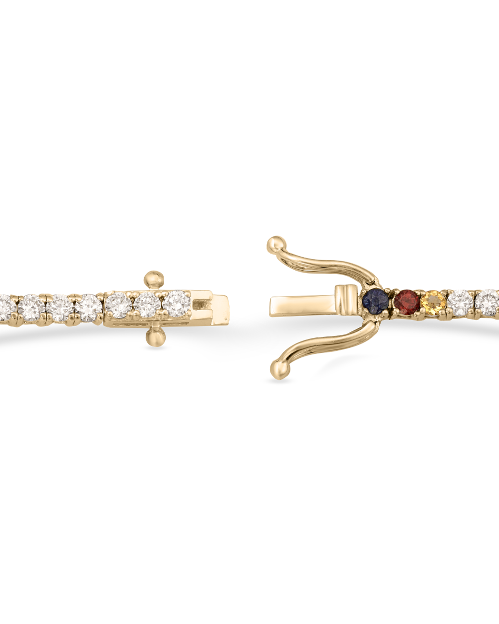 Birthstone Tennis Bracelet classajewellers