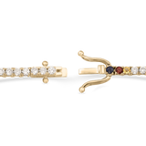 Birthstone Tennis Bracelet classajewellers