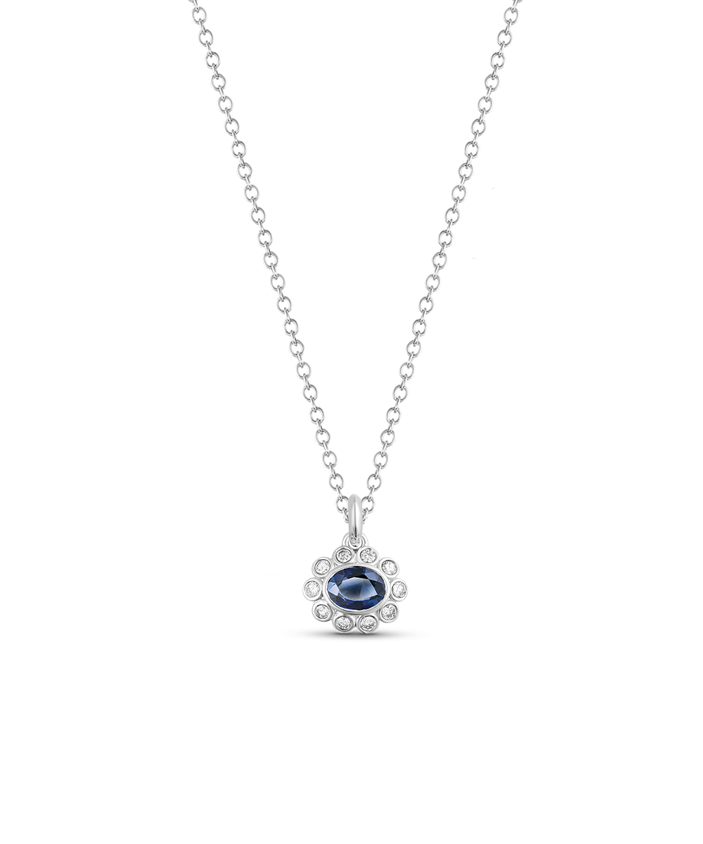 Ophelia Pendant - Sapphire