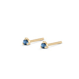 Petite Birthstone Studs
