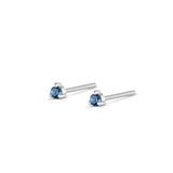 Petite Birthstone Studs