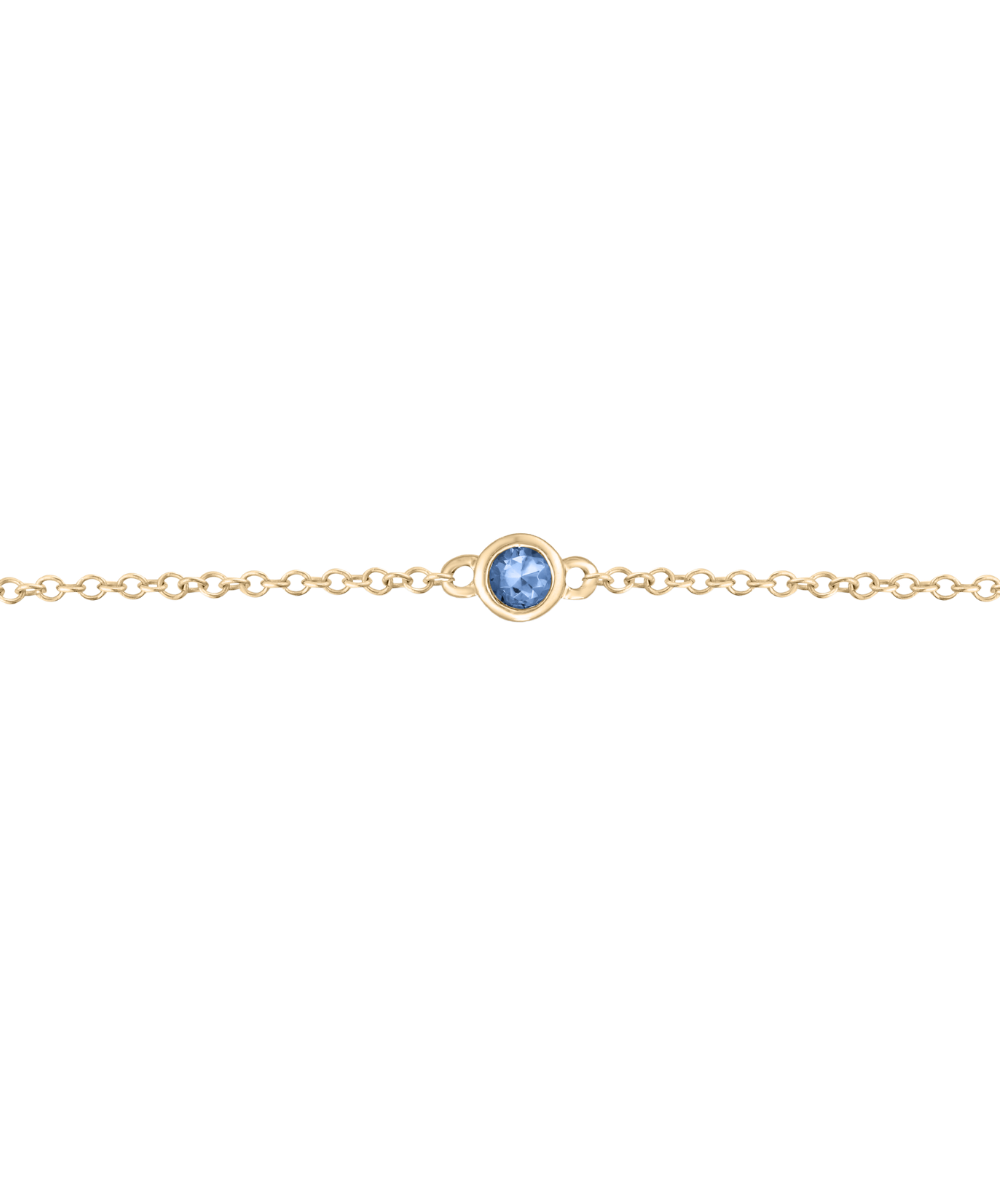 Linked For Life Birthstone Bracelet classajewellers