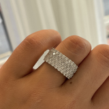 Bold Diamond Band - Two Tone