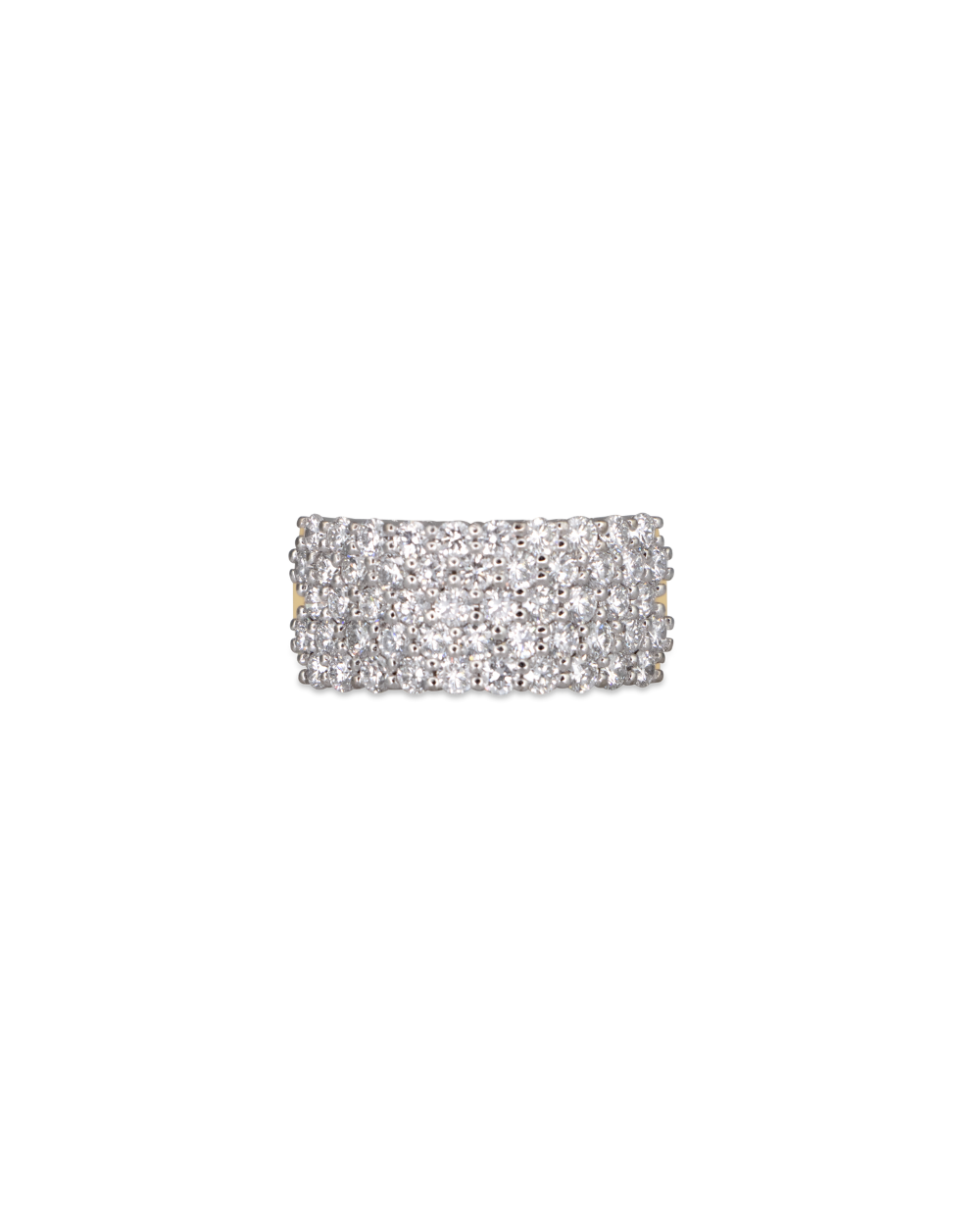 Bold Diamond Band - Two Tone