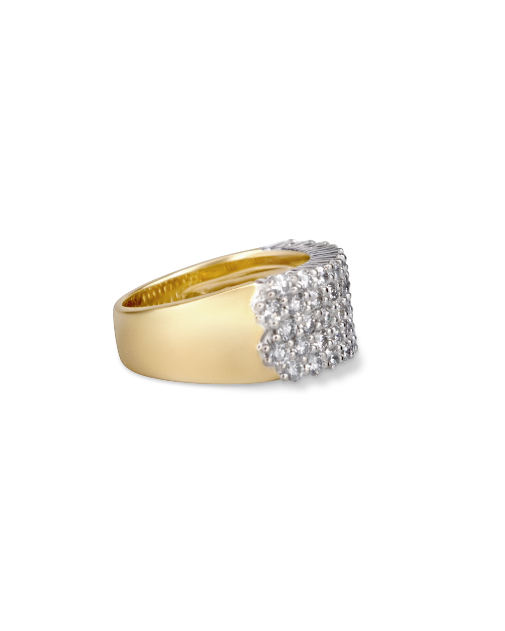 Bold Diamond Band - Two Tone