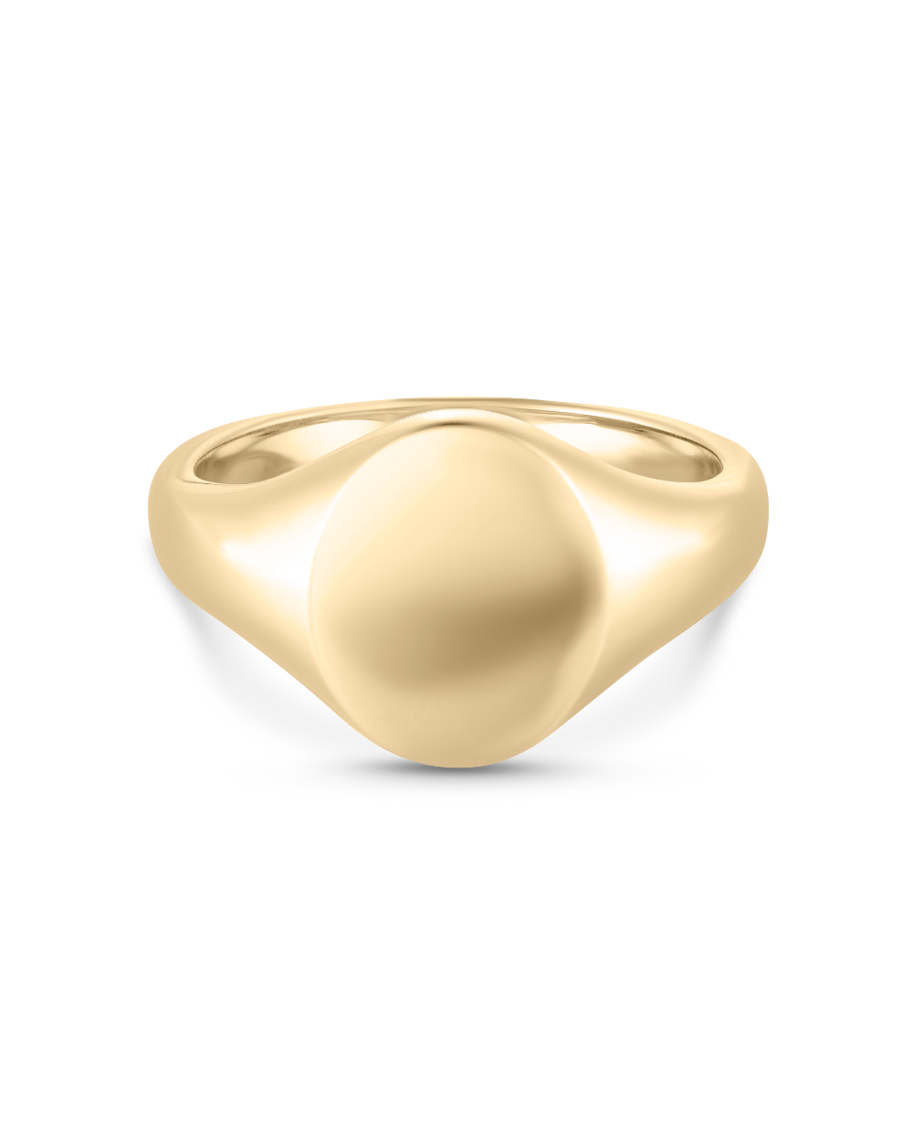 Bold Oval Signet Ring