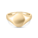 Bold Oval Signet Ring