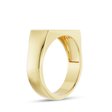 Bold Rectangular Signet Ring