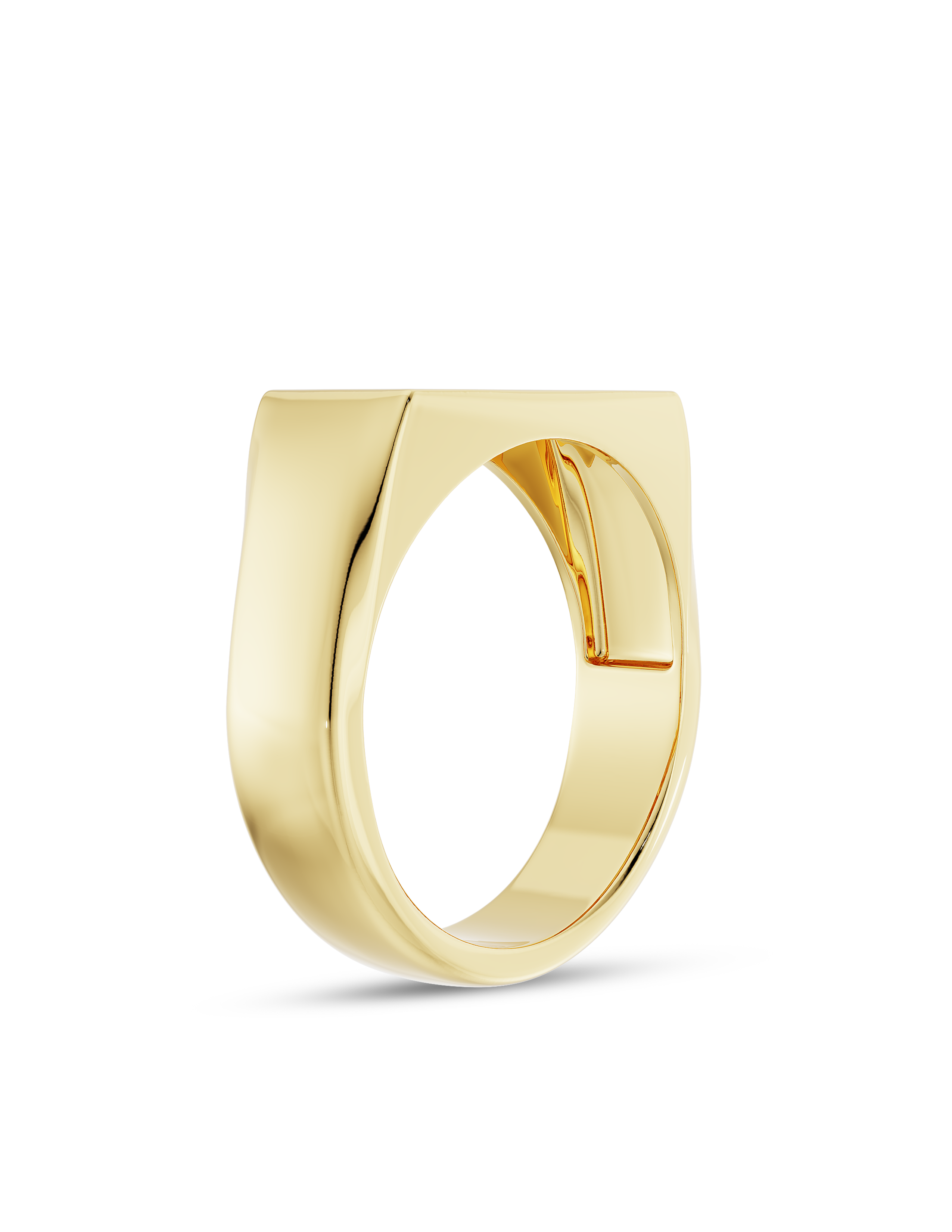 Bold Rectangular Signet Ring