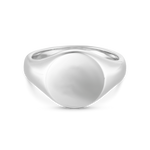 Bold Round Signet Ring