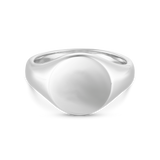 Bold Round Signet Ring