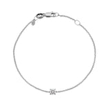 Round Solitaire Diamond Bracelet