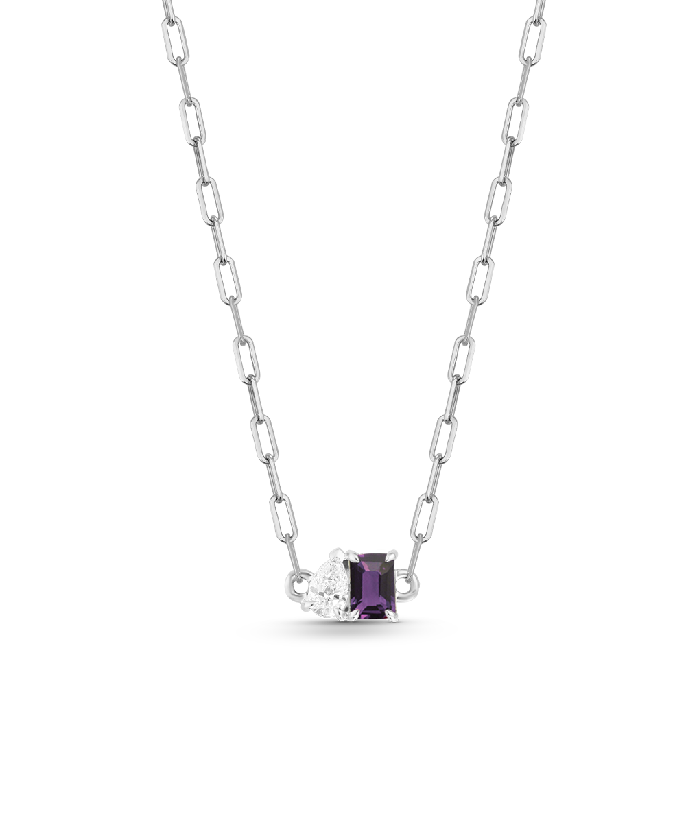 Bridget Small Toi et Moi Necklace