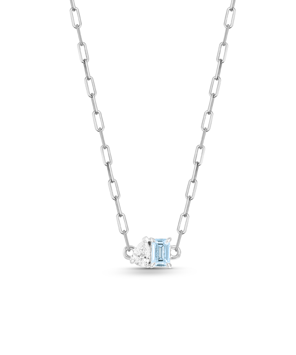 Bridget Small Toi et Moi Necklace