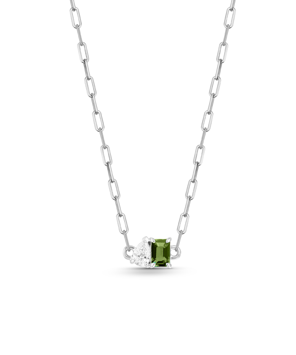 Bridget Small Toi et Moi Necklace
