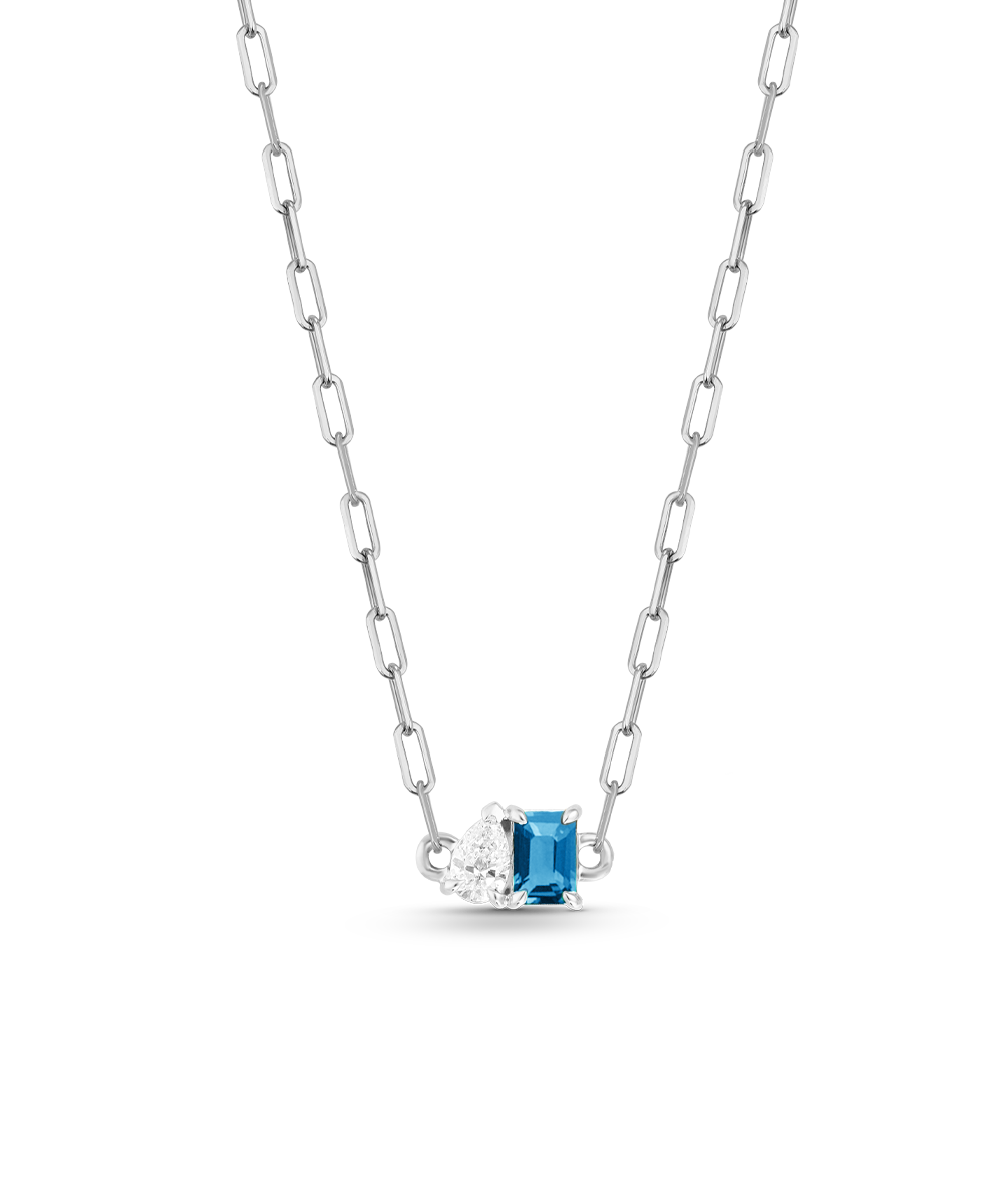 Bridget Small Toi et Moi Necklace