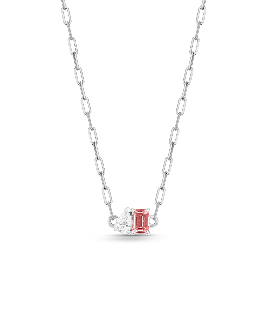 Bridget Small Toi et Moi Necklace