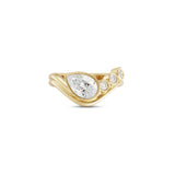 Soraya 1.31ct East West Pear Diamond Ring