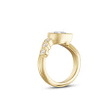 Soraya 1.31ct East West Pear Diamond Ring