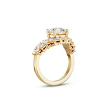 Estelle 1.56ct East Wet Oval Diamond Ring