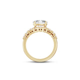 Estelle 1.56ct East Wet Oval Diamond Ring