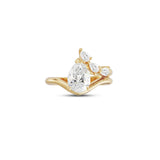Yasmin 1.53ct Pear Diamond Ring