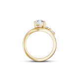 Yasmin 1.53ct Pear Diamond Ring