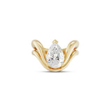 Leda 2.39ct Pear Diamond Engagement Ring