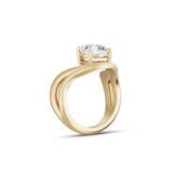 Leda 2.39ct Pear Diamond Engagement Ring
