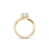 Leda 2.39ct Pear Diamond Engagement Ring
