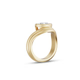 Pollux 1.51ct Oval Diamond Ring